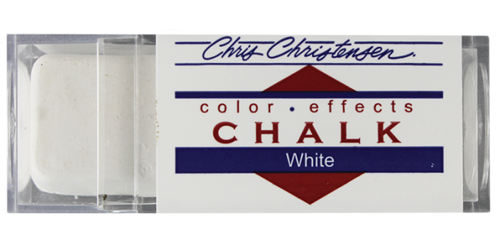 Lisovaná tuhá krieda White Chris Christensen