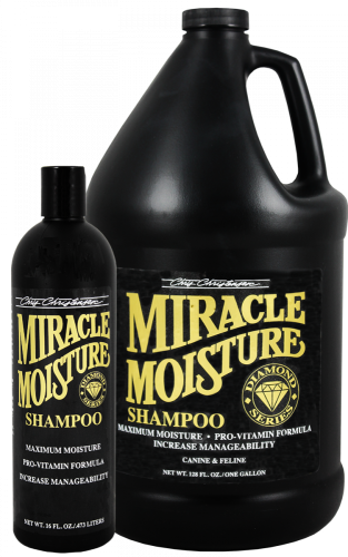Zázračný VITALIZÉR srsti – šampón (pre matnú srsť bez života)- Chris Christensen Diamond Series Miracle Moisture Shampoo