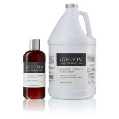 iGROOM kondicionér pre psov a mačky s obsahom uhlia a keratínu s riedením 4:1- Charcoal + Keratin Conditioner