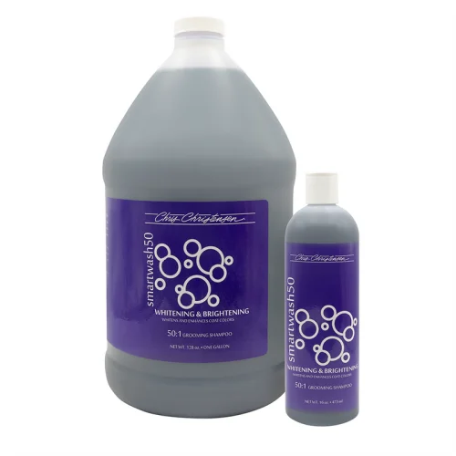 Profesionálny bieliaci a rozjasňujúci šampón s riedením 50:1- Chris Christensen Smartwash50 Whitening & Brightening  Shampoo