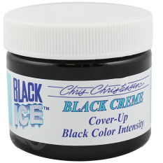 Čierny krycí krém Black Ice Chris Christensen 74 ml