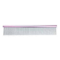 Veľký hrebeň Light Pink s dlhými hrotmi 25 cm