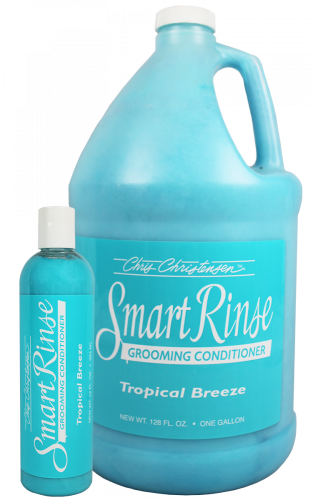 Profesionálny kondicionér tropical s riedením 8:1-Chris Christensen Smartrinse Tropical Breeze Grooming Conditioner
