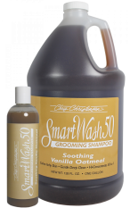 Profesionálny šampón vanilka s riedením 50:1-Chris Christensen Smartwash 50 Vanilla Oatmeal Shampoo