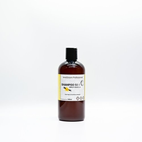 Profesionálny šampónový koncentrát Spicy Vanilla s riedením 50:1- InnoGroom